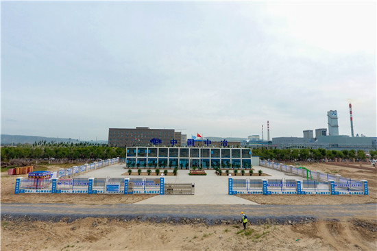 2赤峰市宁保冶金工业有限公司年产100万吨铁合金项目一期工程项目部办公生活区航拍.jpg